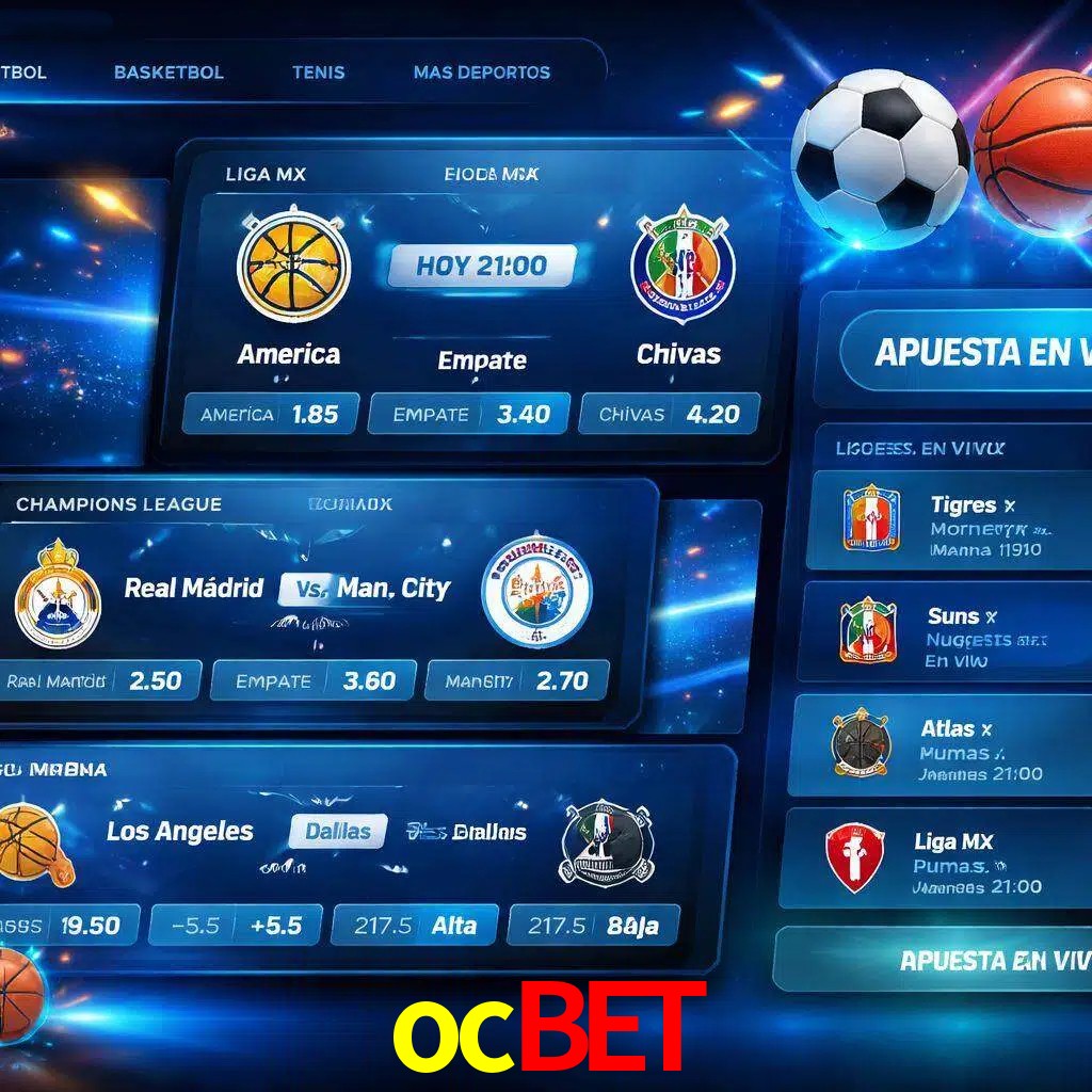Mercados de apuestas deportivas ocbet para jugadores en México