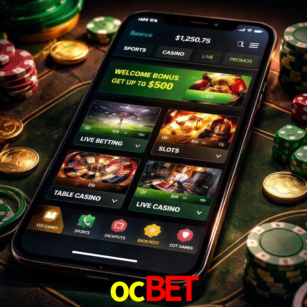 Diseño de juegos móviles ocbet para usuarios en México